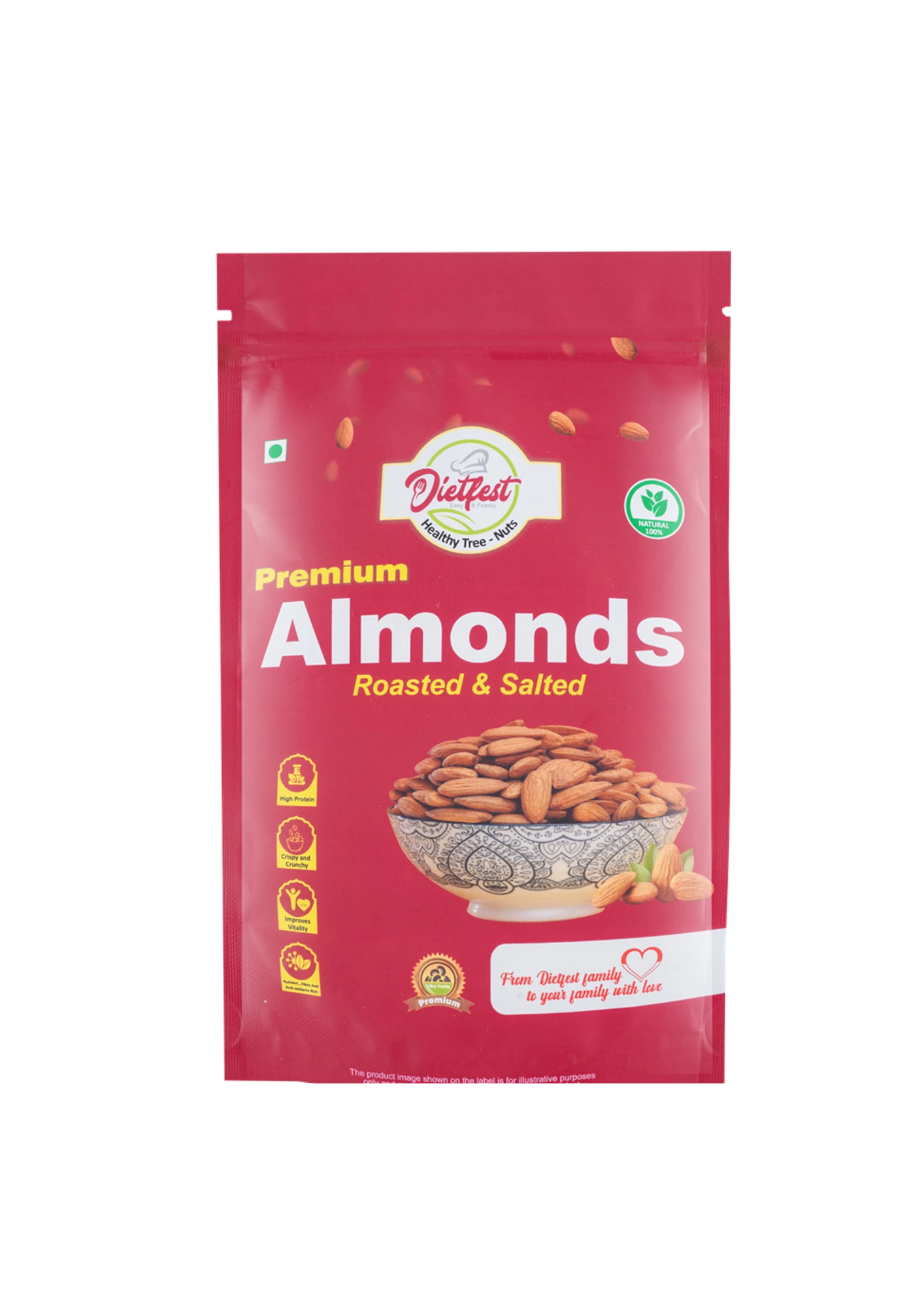 Almond Roasted And Salted