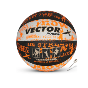 Vector X Power Black , WHITE ,Orange-7 BasketBall